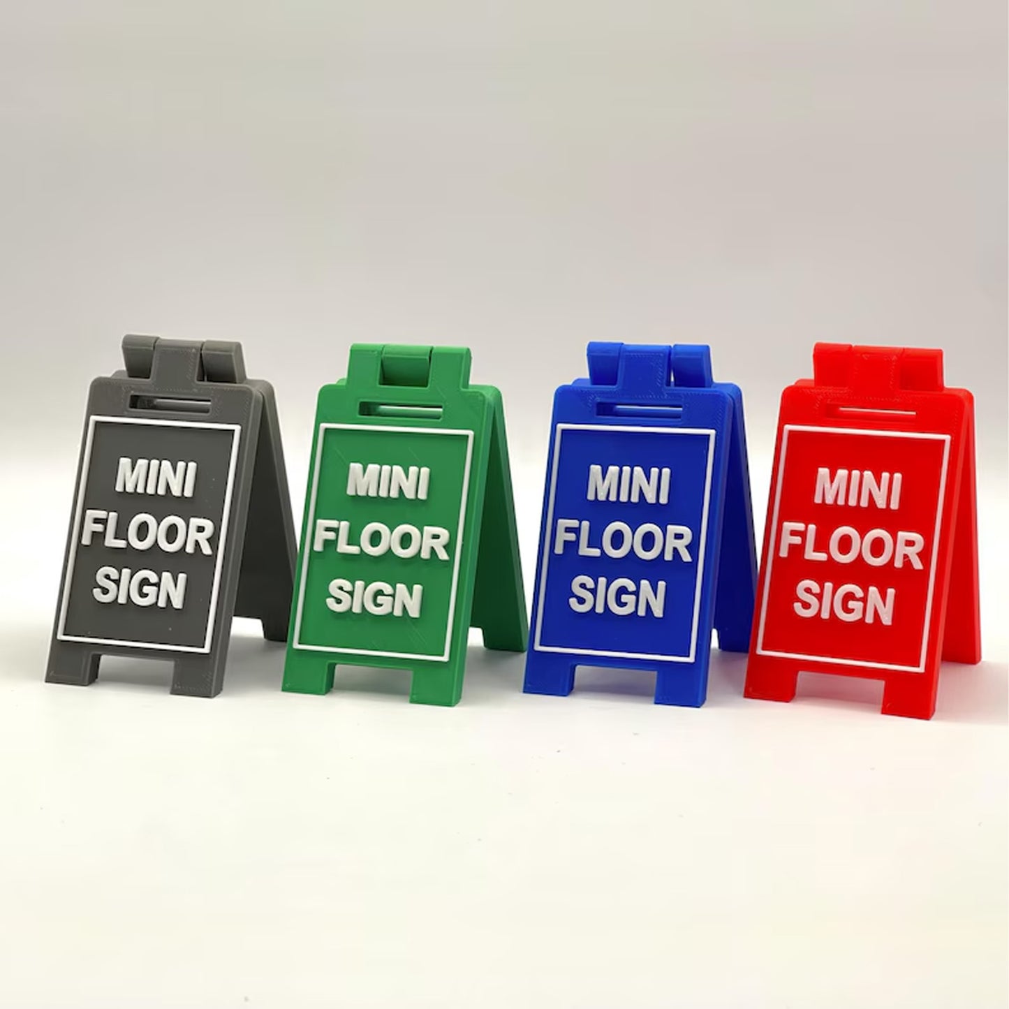 Custom Mini Floor Sign, Personalized Mini Desk Sign for Office, Home, or Business, Gift for Coworker 683802