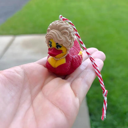 Dolly Duck Christmas Ornament, Country Music 3D Printed PLA Ornament, Dolly Fan Christmas Gift 686127 WFD