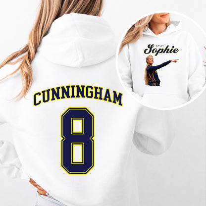 Spicy Sophie Cunningham Point Signature Shirt, Retro Front & Back Bright Shirt, Basketball Fan Tee 685743