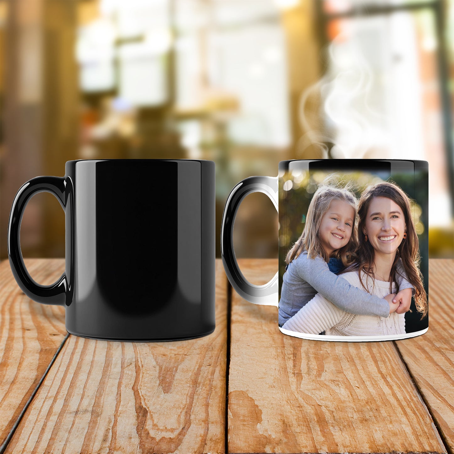 Custom Photo Coffee Mug | Personalized Heat Sensitive Color Changing Mug | Mother’s Day Father’s Day Gift 684505