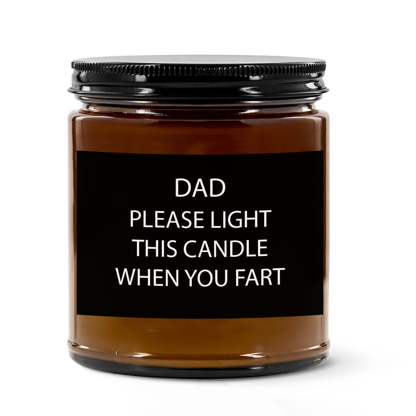Custom Funny Candle, Father's Day Gift for Dad, Gag Gift for Him, Novelty Scented Humor Candle 684887