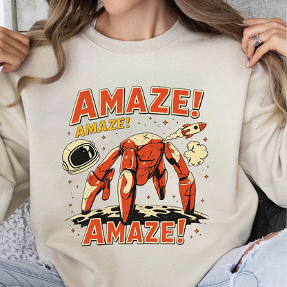 Amaze Rocky Project Hail Mary Shirt, Retro Sci-Fi Book Lover Tee, Funny Space Adventure Graphic T-Shirt 685719