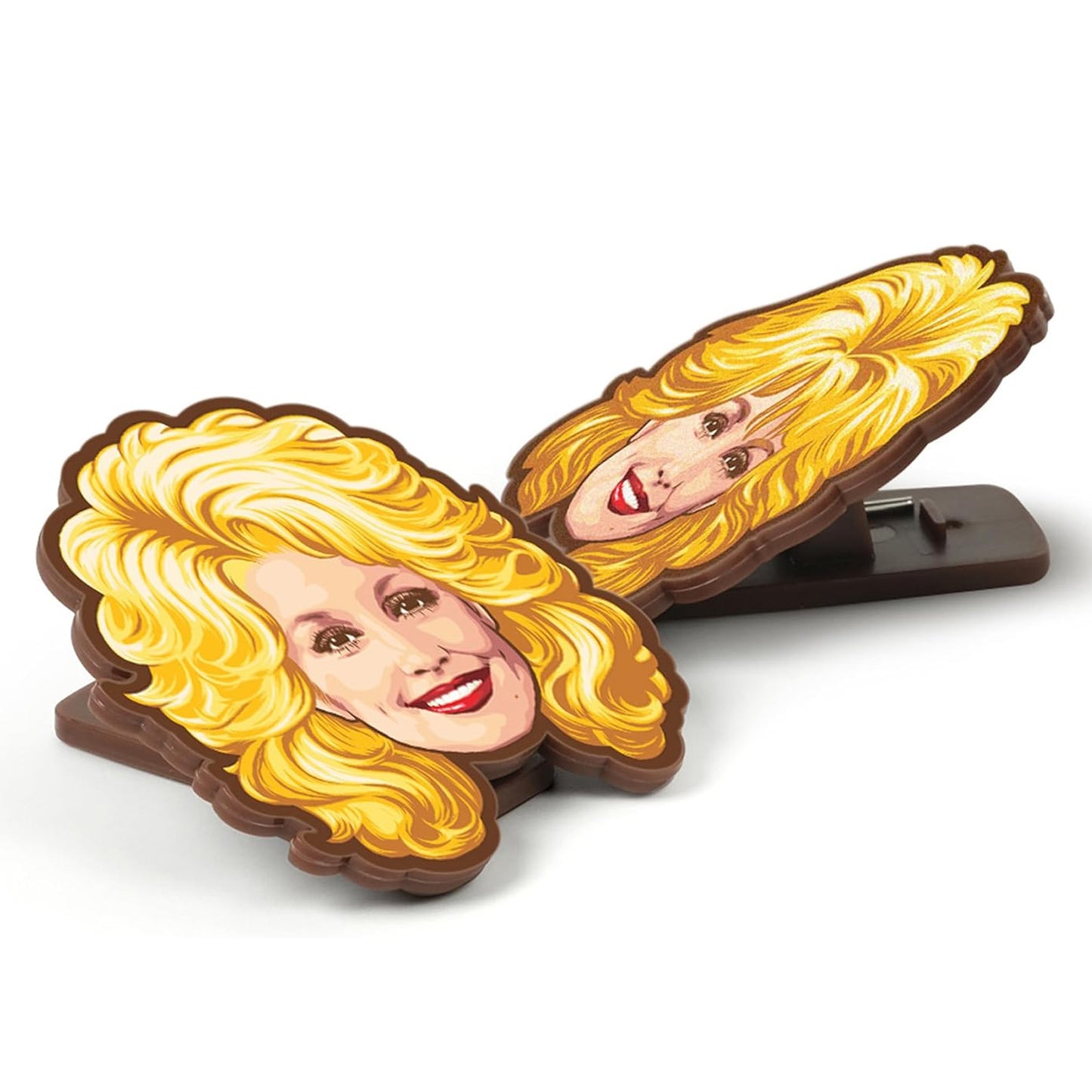 Dolly Parton Bag Clips Set of 4, Dolly-Inspired Iconic Hairstyle Food Storage Clips, Country Music Fan Gift 686183 WFD
