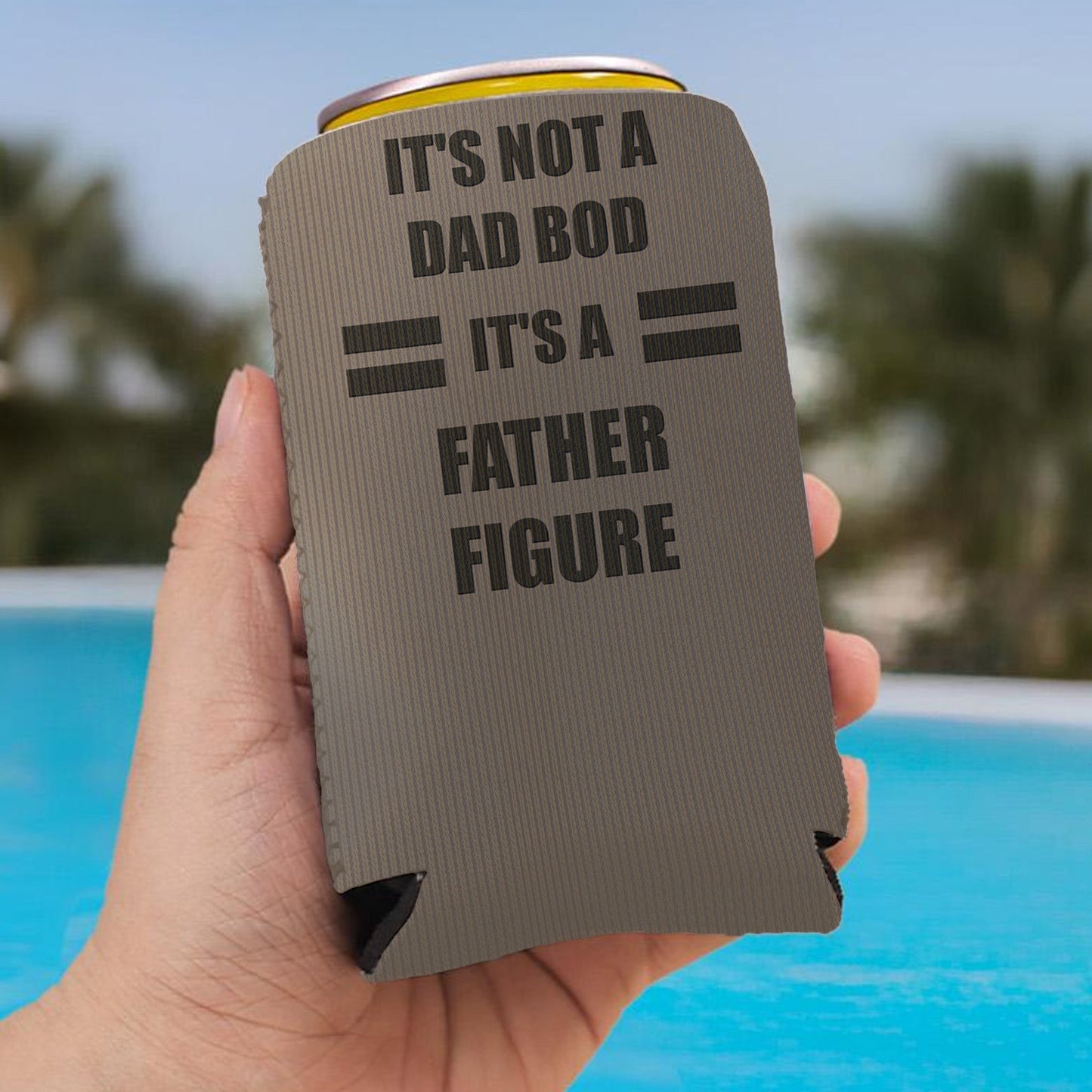It’s Not A Dad Bod It’s A Father Figure Can Cooler, Funny Father’s Day Gift for Dad 685078