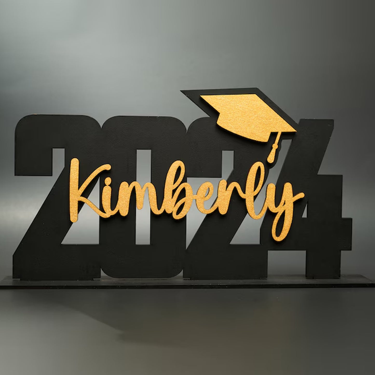 Personalized Graduation 2026 Table Centerpiece, Custom Name Senior Sign, Photo Prop Party Decor 684882