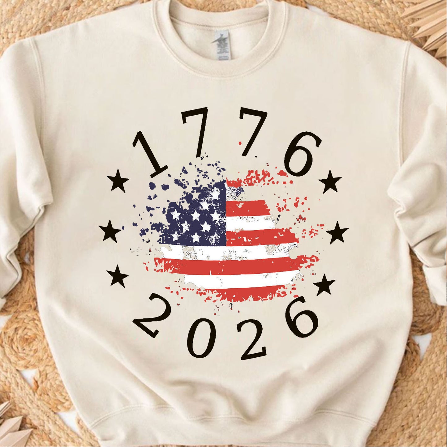 USA 250 Years 1776–2026 Shirt | Patriotic US Flag 4th of July Tee | Independence Day T-Shirt 684325