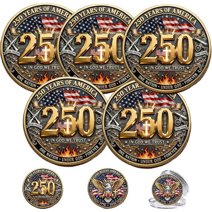 250 Years of America Commemorative Coin | God Bless America 1776–2026 Coin 684630
