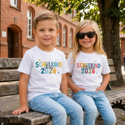 Personalized First Day of School Shirt 2026, Custom Name Back to School T-Shirt for Boys Girls 685383