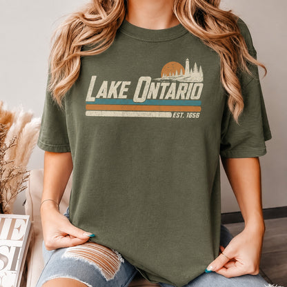Lake Ontario Est 1656 Dark Shirt, Quiet Activism Tee, Anti Trump Shirt, Canada Political Protest Tee 686115 WFD