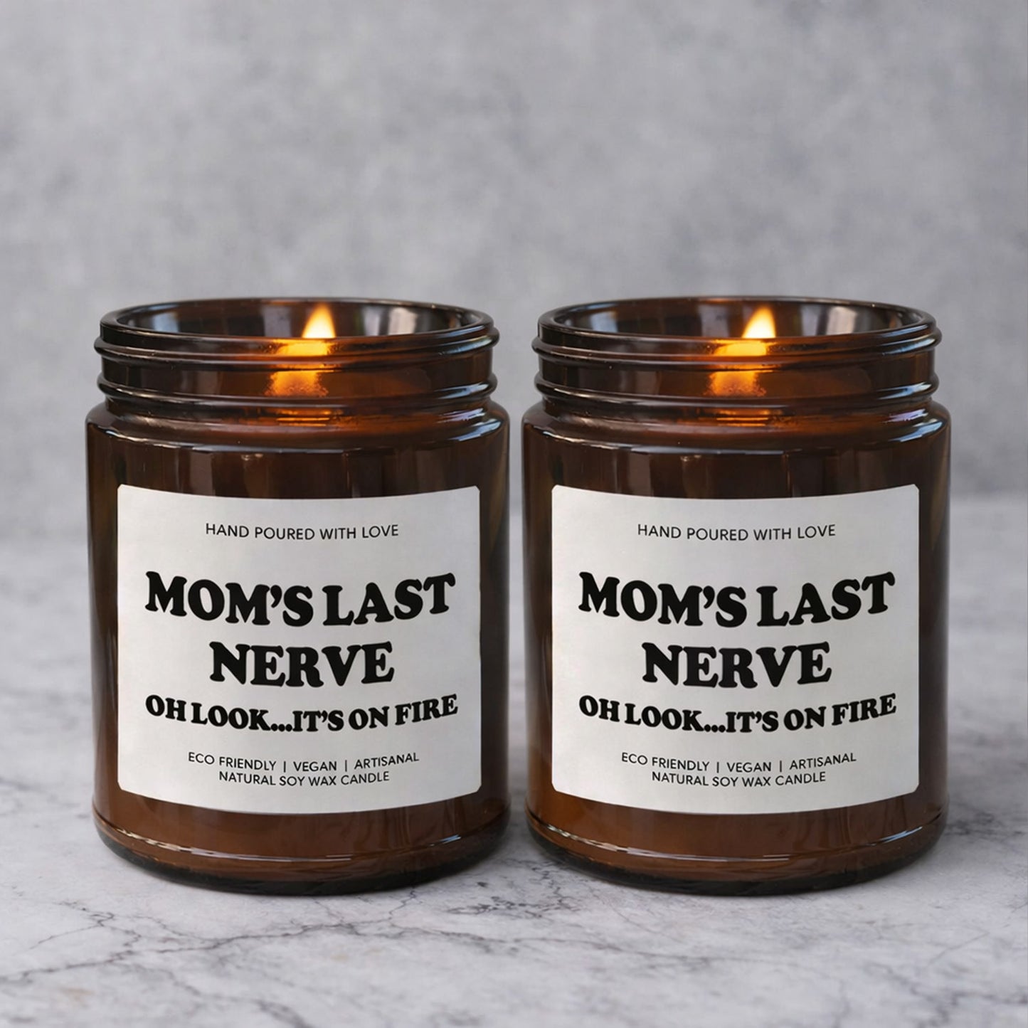 Funny Mom Candle “Mom’s Last Nerve” Gift, Scented Soy Candle for Mom, Mothers Day Gift 684860