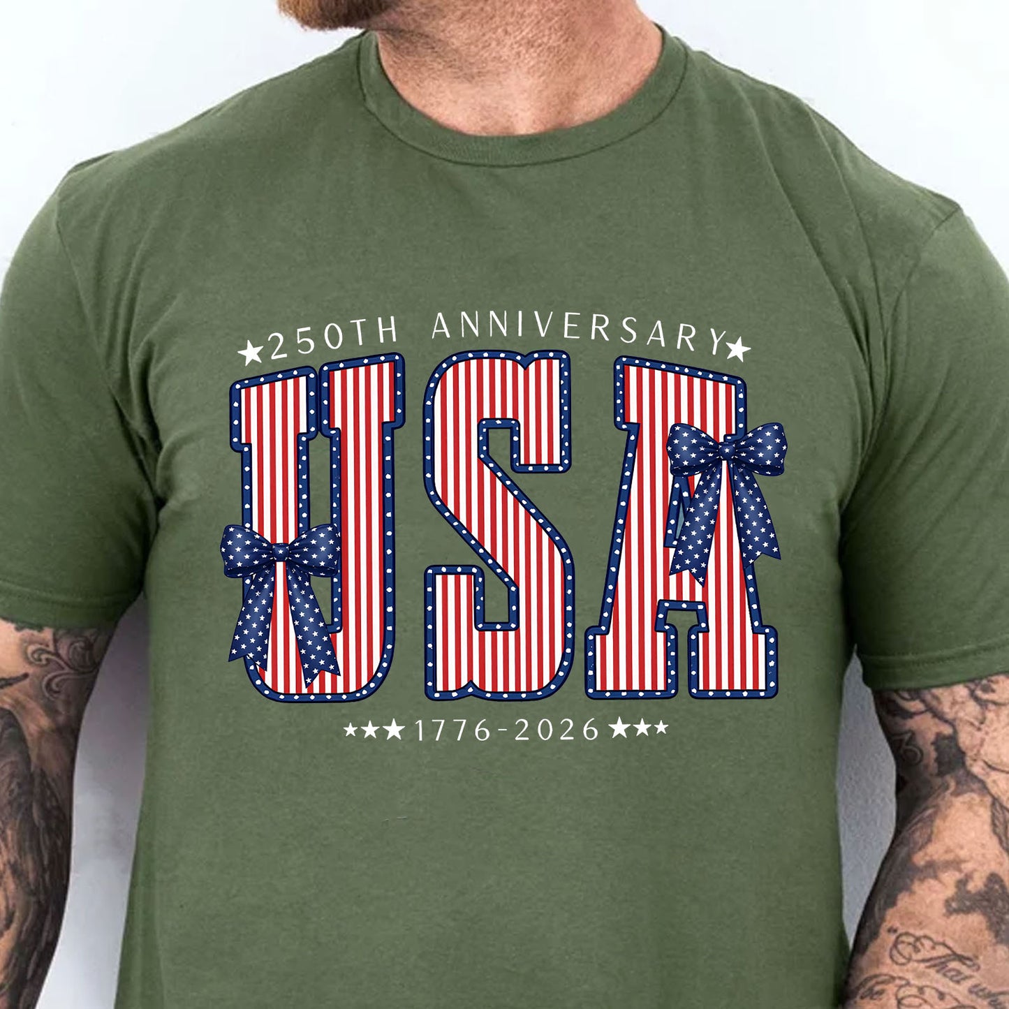 USA 250 Years Anniversary Shirt, Patriotic 1776–2026 Semiquincentennial 4th of July Tee 684982