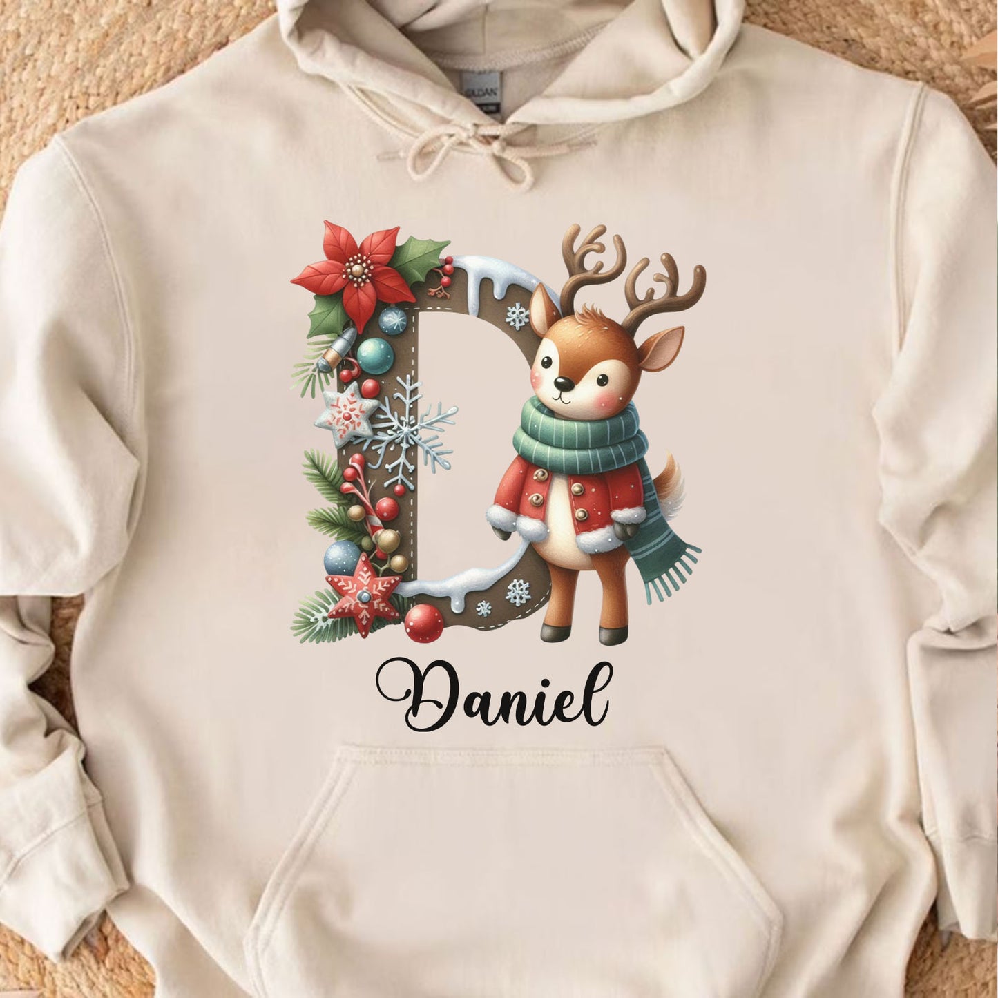 Christmas Custom Name Sweatshirt, Custom Family Christmas Shirt, Personalized Christmas Couple Tee, Christmas Group T-Shirt 683387