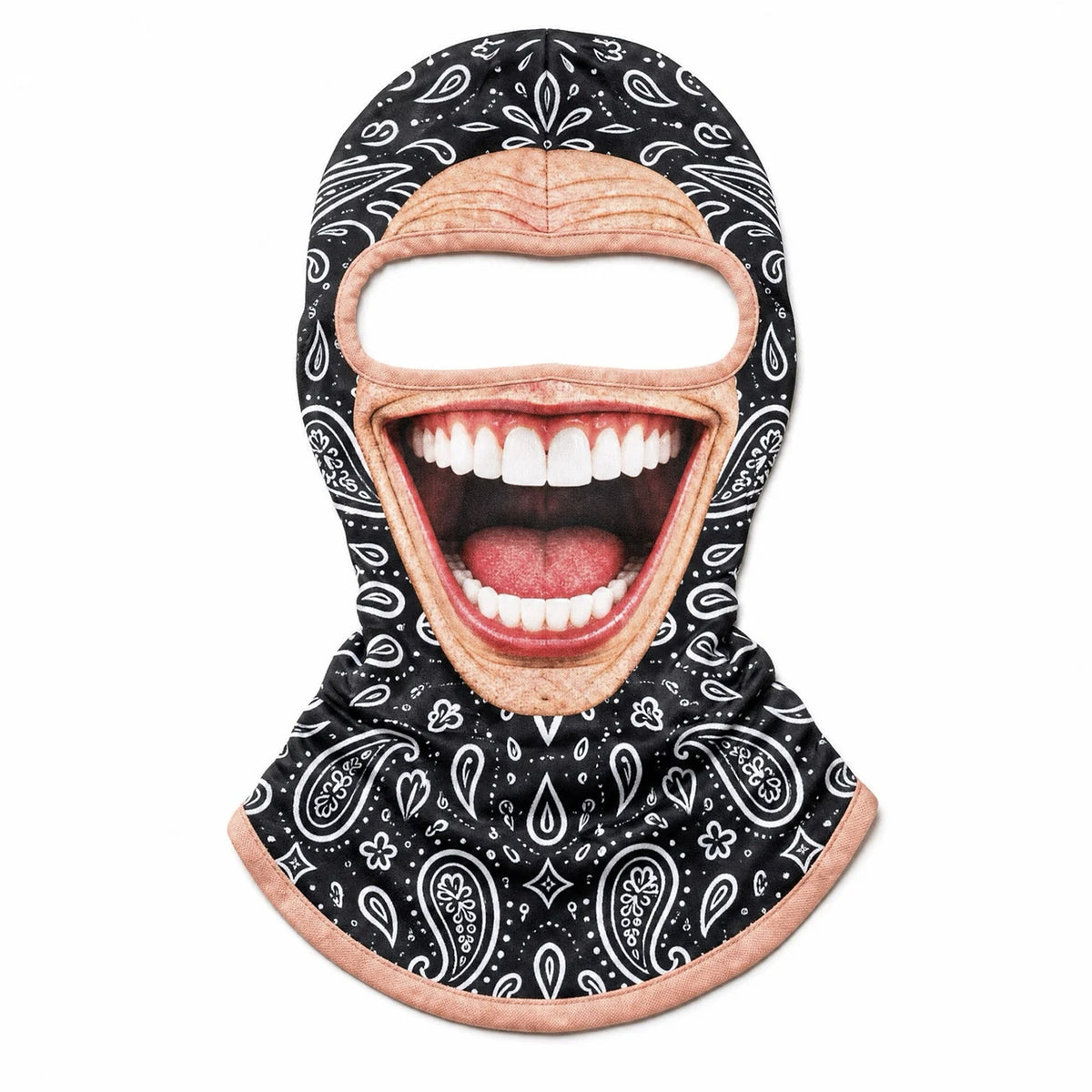 The Bass Face Fishing Mask, Funny Fish Face Neck Gaiter, Bass Fishing Gift for Men Anglers 686471