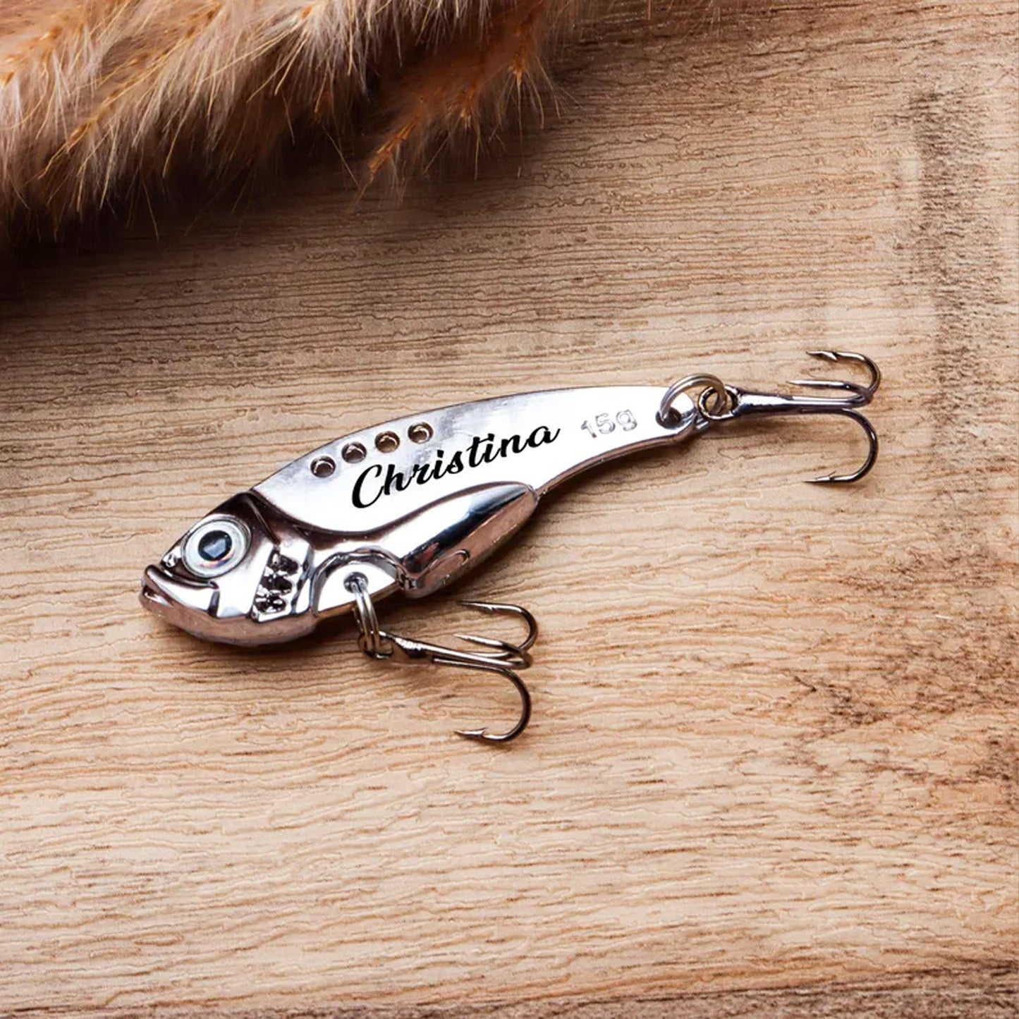 Personalized Engraved Fishing Lure, Custom Fisherman Gift for Dad Husband, Father's Day Gift 684923