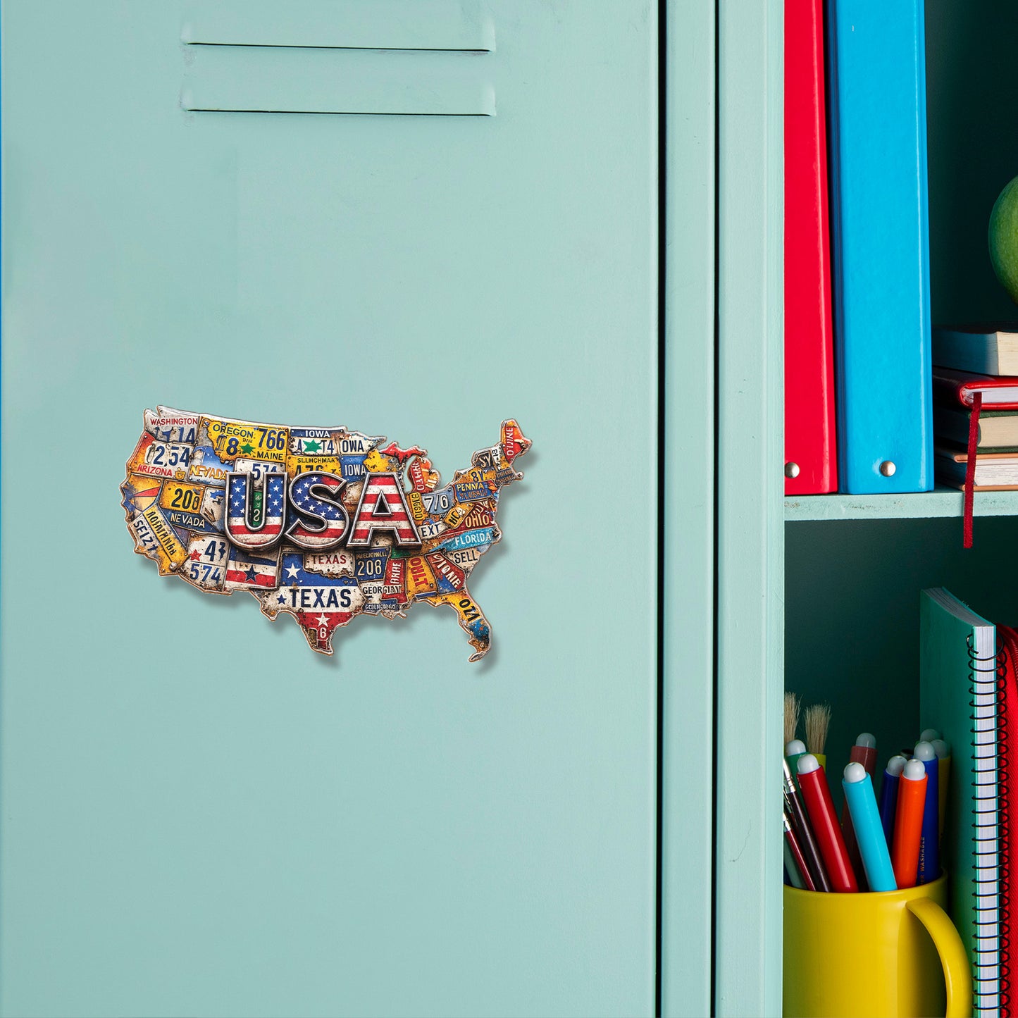 USA 250 Years Semiquincentennial Fridge Magnet | Patriotic 1776–2026 Refrigerator Magnet 684493