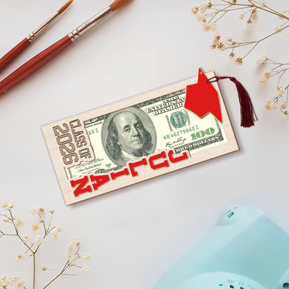 Personalized Graduation Money Holder 2026, Custom Name Cash Holder with Tassel, Class of 2026 Gift 684865