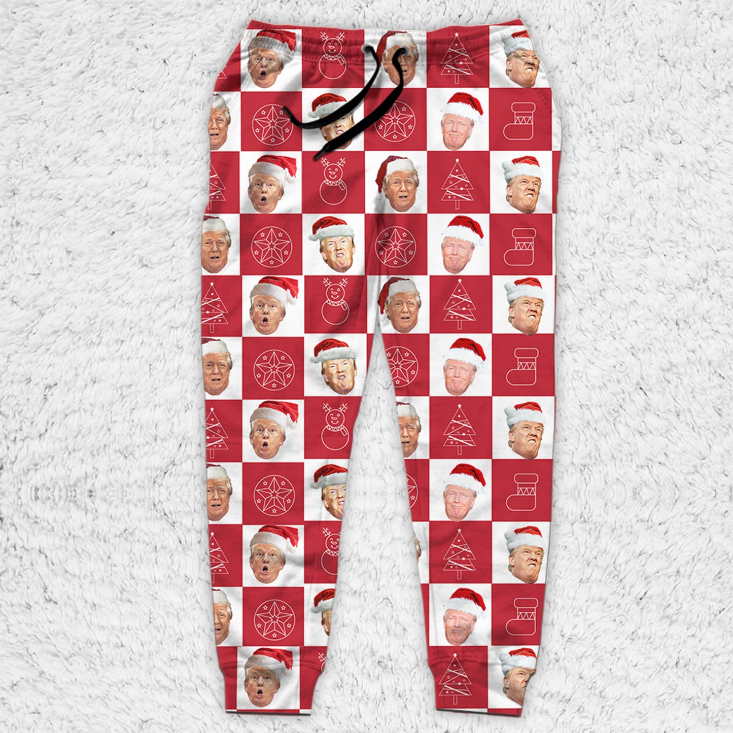 Funny Trump Santa Sweatpants, President Donald Trump Sweatpants, Trump Sweatpants For Christmas 683382 - GOP