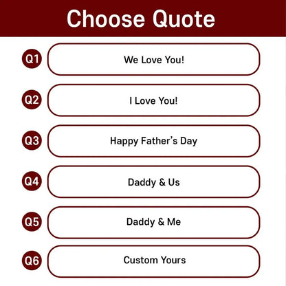 Personalized Photo Sketch Wireless Charger Pad for Dad, Custom Father’s Day Gift, Desk Decor 685134