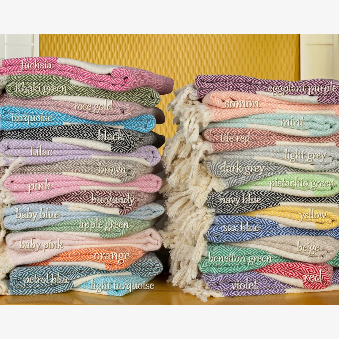 Personalized Beach Towel, Custom Name Turkish Towel, Girls Trip Gift, Bachelorette Party Favor 684779 WFD