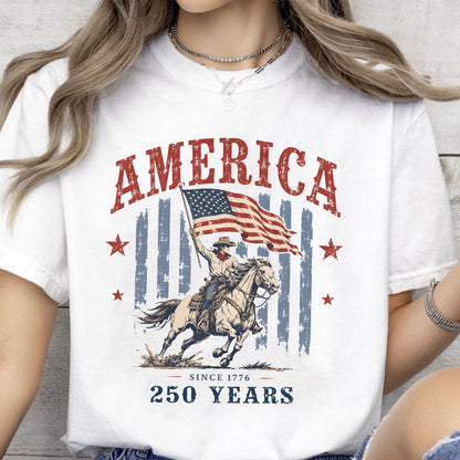 USA 250 Years Anniversary Shirt, Patriotic 4th of July T-Shirt, America Since 1776 Tee 685121