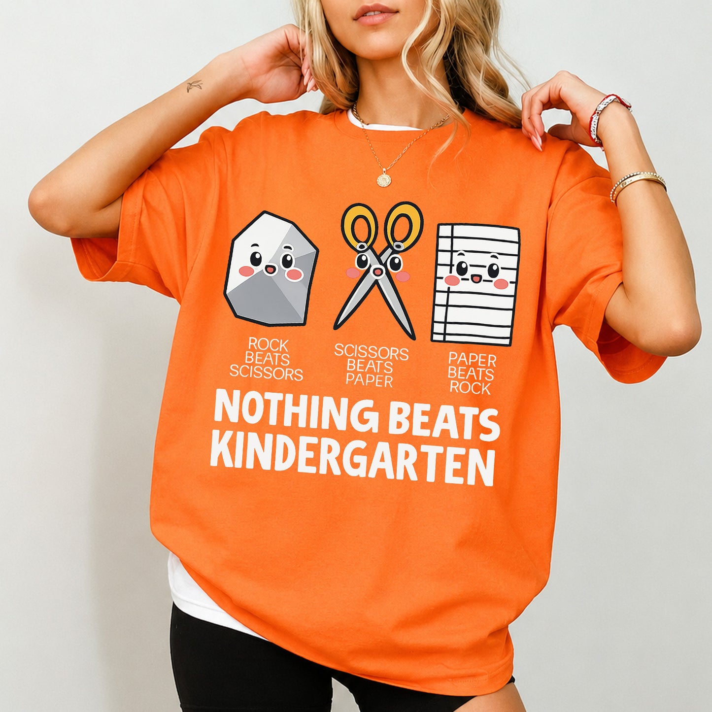Nothing Beats Kindergarten Shirt, Kindergarten Teacher Tee, Funny Back to School Shirt 685733