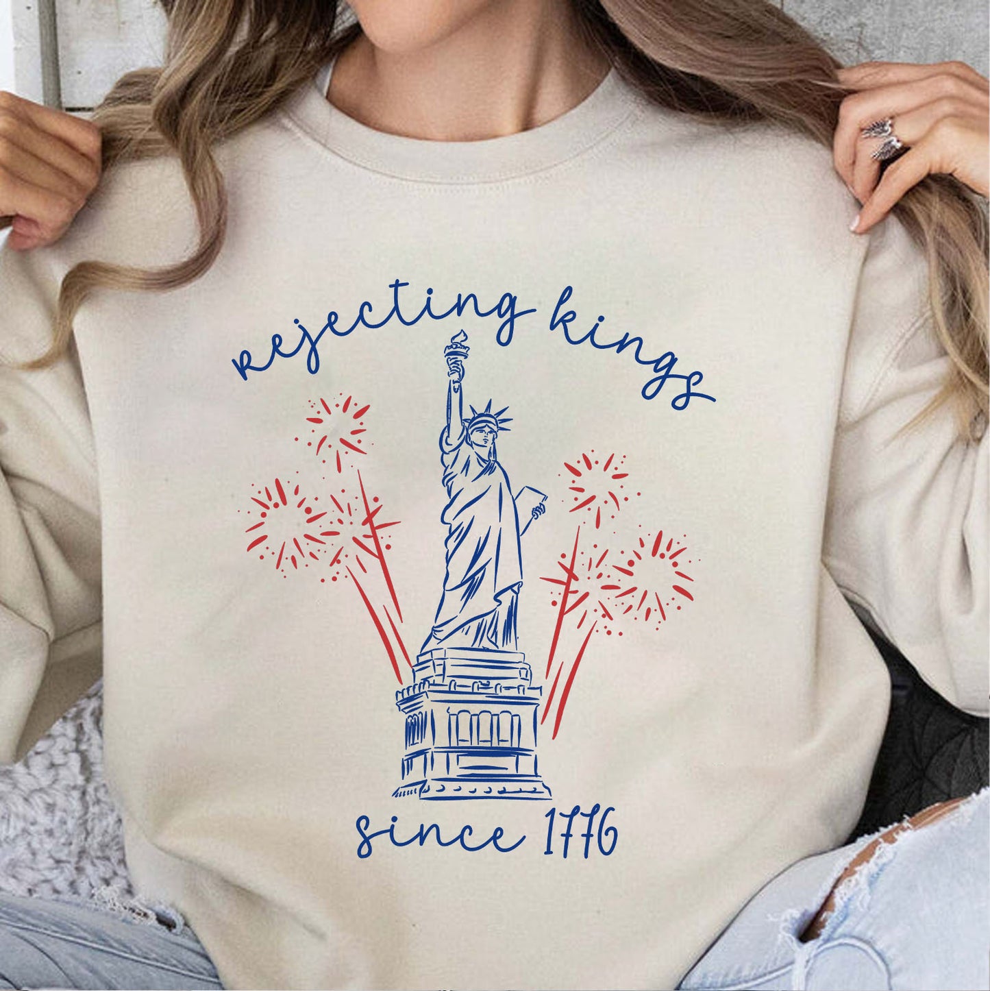 250 Years Rejecting Kings Since 1776 Shirt, Liberal 4th of July Tee, Patriotic Progressive Protest Shirt 685359