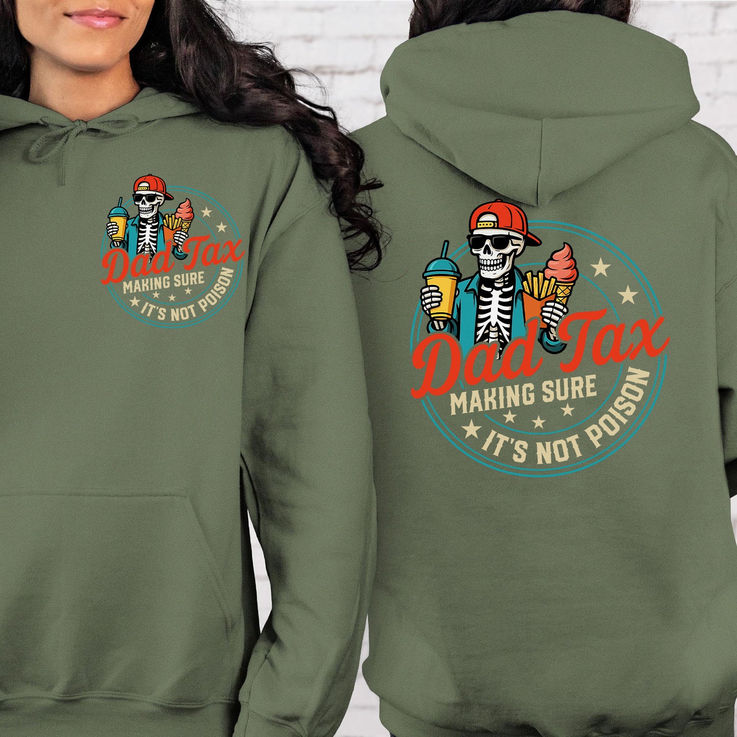 Dad Tax Making Sure Shirt, Funny Dad Tax Tee, Father’s Day Gift, Father’s Day Pocket & Back Shirt 683916