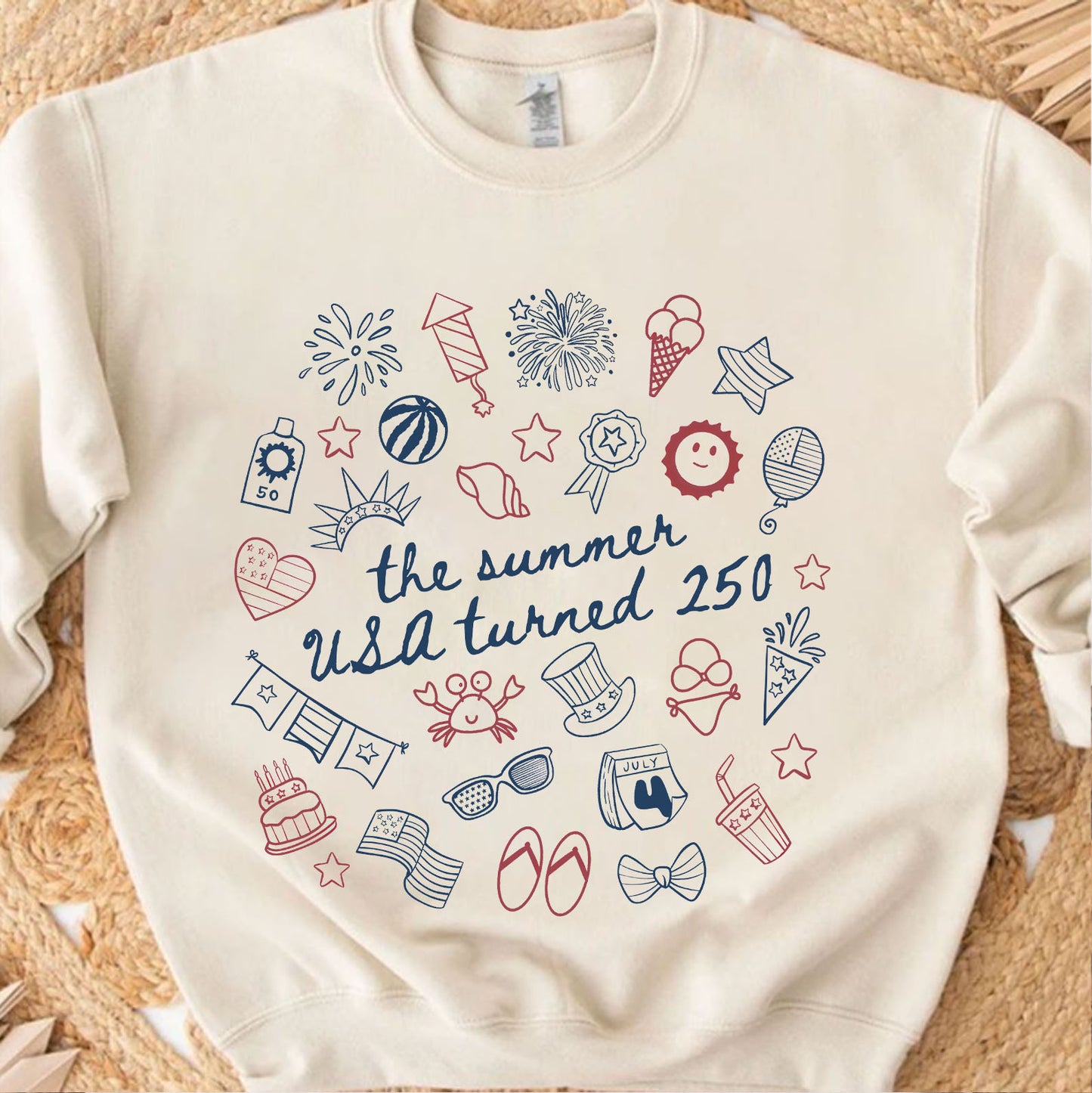 Retro USA 250 Years Shirt, The Summer USA Turned 250 Tee, Patriotic 4th of July Shirt 684976