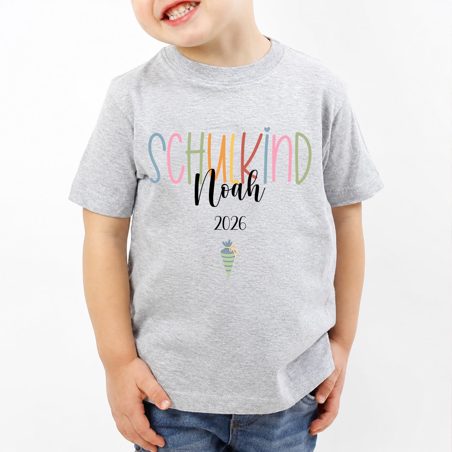 Personalized Back to School Shirt 2026, Custom Name First Day of School T-Shirt for Boys Girls 685372