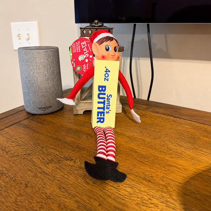 Elf on the Shelf Squishy, Funny ElfDoh Squishy Christmas Toy, Elf Accessories, Kids Holiday Gift 686649 WFD