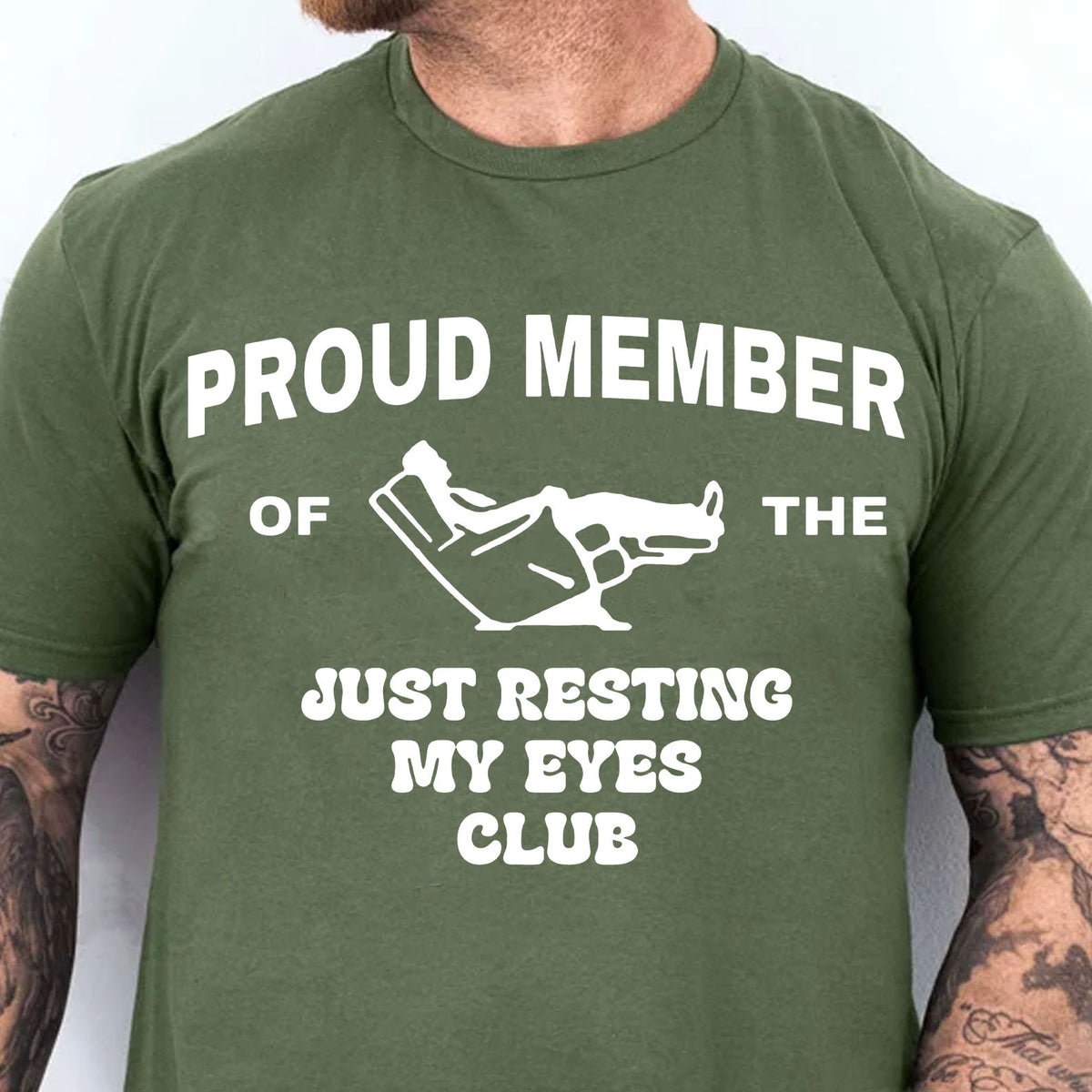 Proud Member Of The Just Resting My Eyes Club Shirt, Funny Dad T-Shirt, Funny Fathers Day Tee 683915