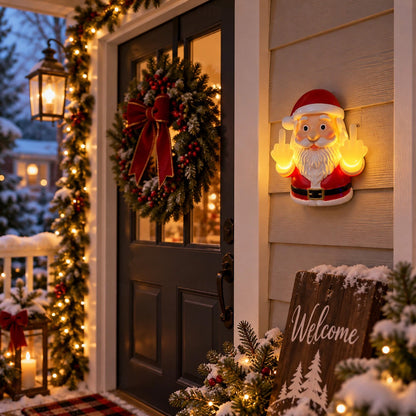 Funny Middle Finger Light Up Wall Lamp, Santa Reindeer Ghost LED Night Light, Christmas Halloween Decor 686662 WFD