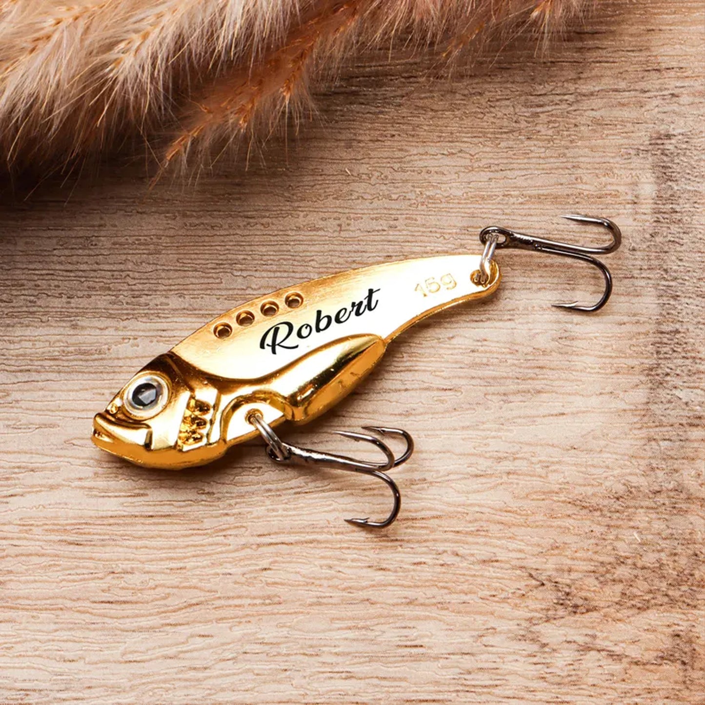 Personalized Engraved Fishing Lure, Custom Fisherman Gift for Dad Husband, Father's Day Gift 684923