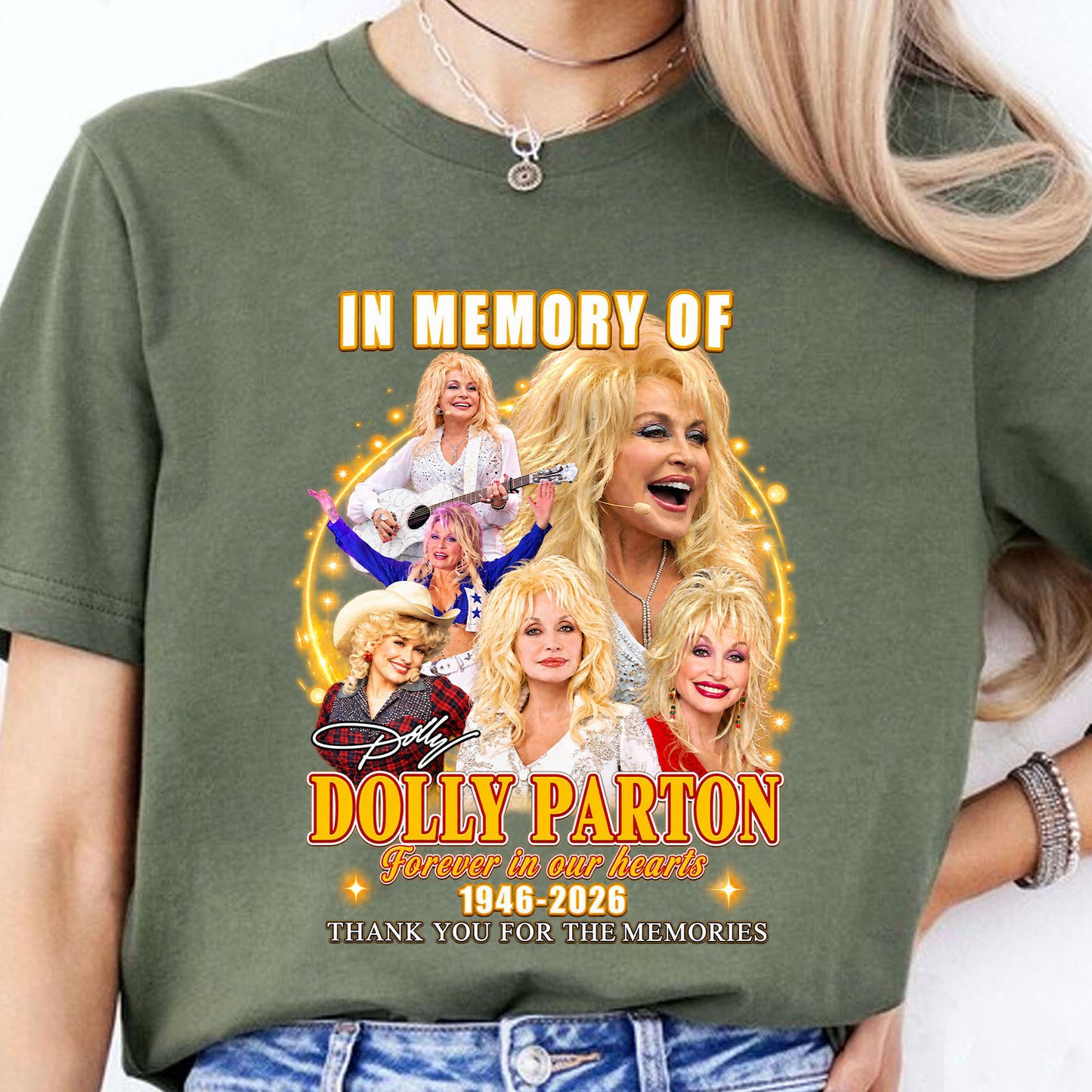 Dolly Parton Memorial Shirt, Forever in Our Hearts 1946–2026 T-Shirt, Country Music Tribute Tee 686043