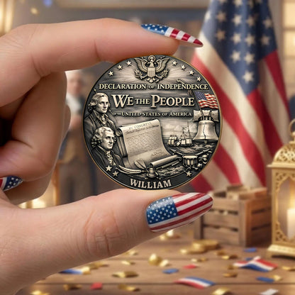 Personalized 250 Years We The People Coin | 250th Anniversary of Independence Commemorative Coin 684653