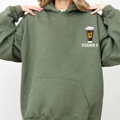 Vitamin G Guinness St. Patrick’s Day Pocket Shirt | Funny Beer T-Shirt | Irish Pub Party Tee for Beer Lovers 684330