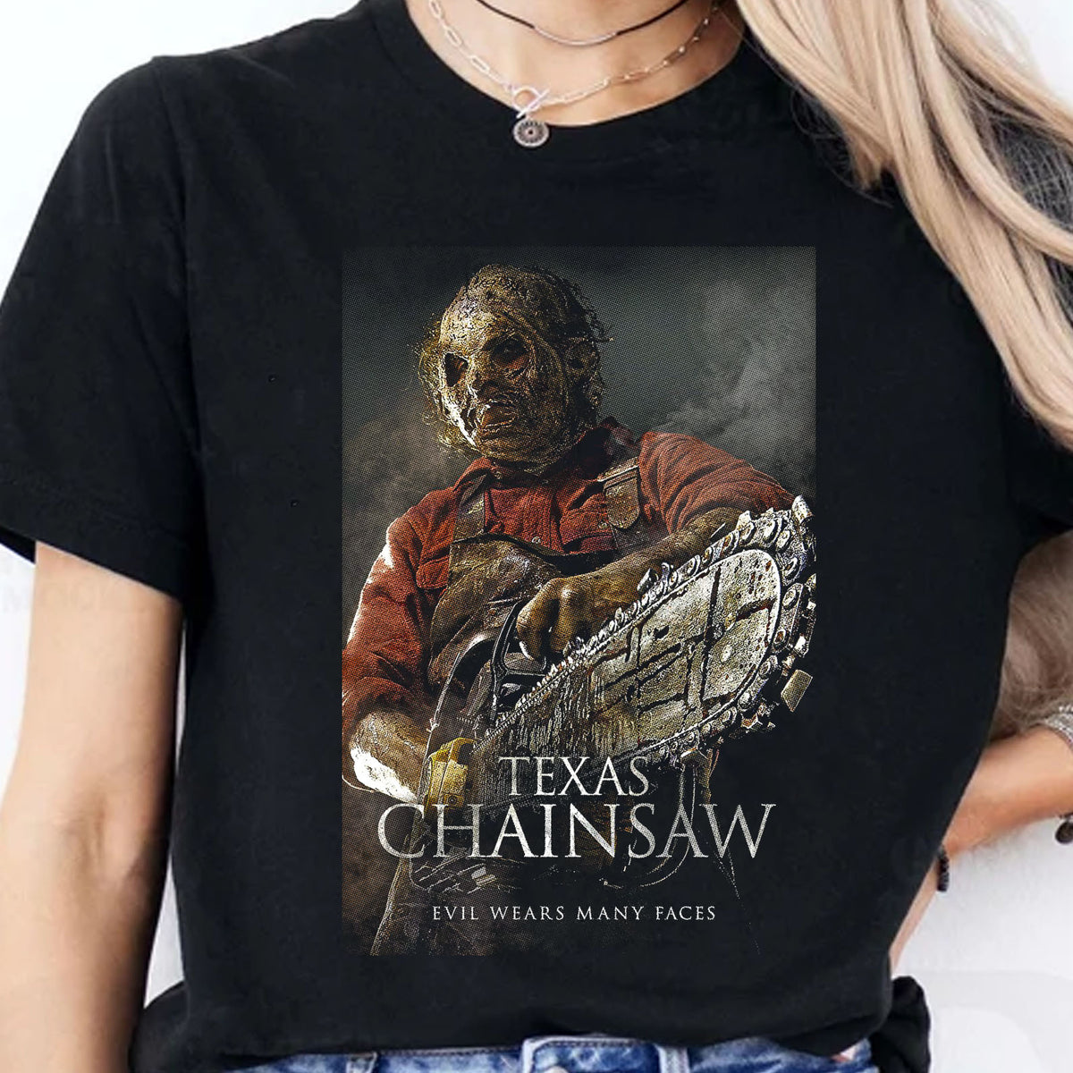 Texas Chainsaw Massacre Halloween Shirt, 1990s Horror Movie Sweatshirt, Scary Halloween Tee 683308-9