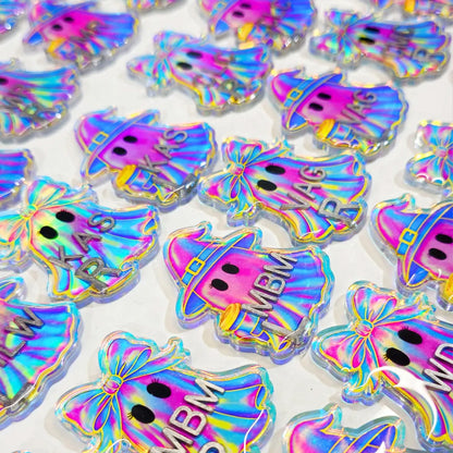 Iridescent Ghost Xray Markers, Personalized Halloween Xray Marker Set with Initials, Spooky Xray Tech Gift 685871 WFD
