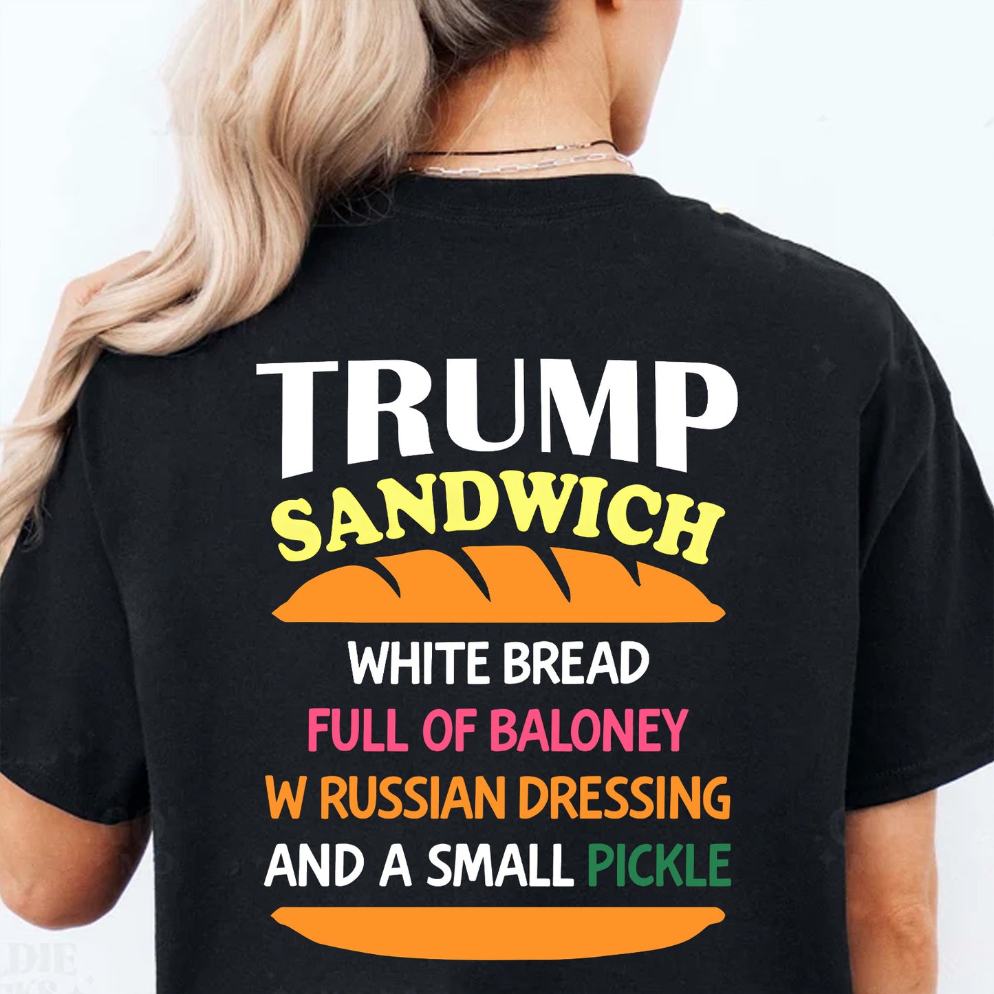 Funny Trump Sandwich Shirt, Political Humor T-Shirt, Anti Trump Tee, Funny Political Gift 685970