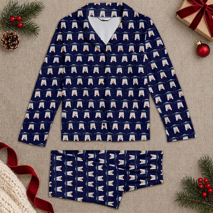 Funny Trump UFO Pajama Set, Alien Donald Trump Christmas PJs, Political Holiday Gift 686228