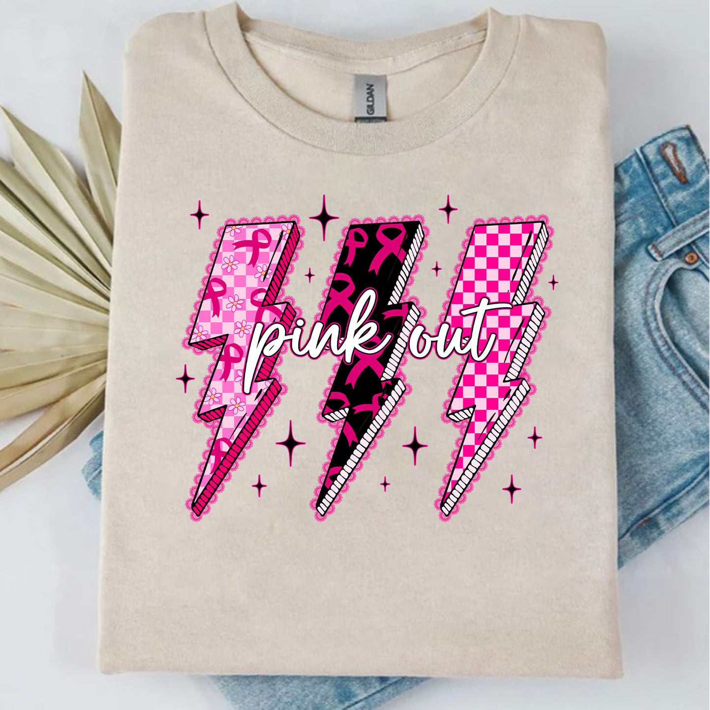 October We Wear Pink Shirt, Breast Cancer Awareness T-Shirt, Pink Out Shirt, Pink Ribbon Tee 683314-5