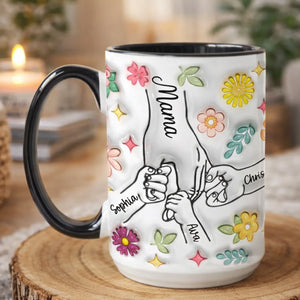Personalized Mom Mug with Kids Names, Custom Mama Mug, Mommy Gift, Mothers Day Gift 684789