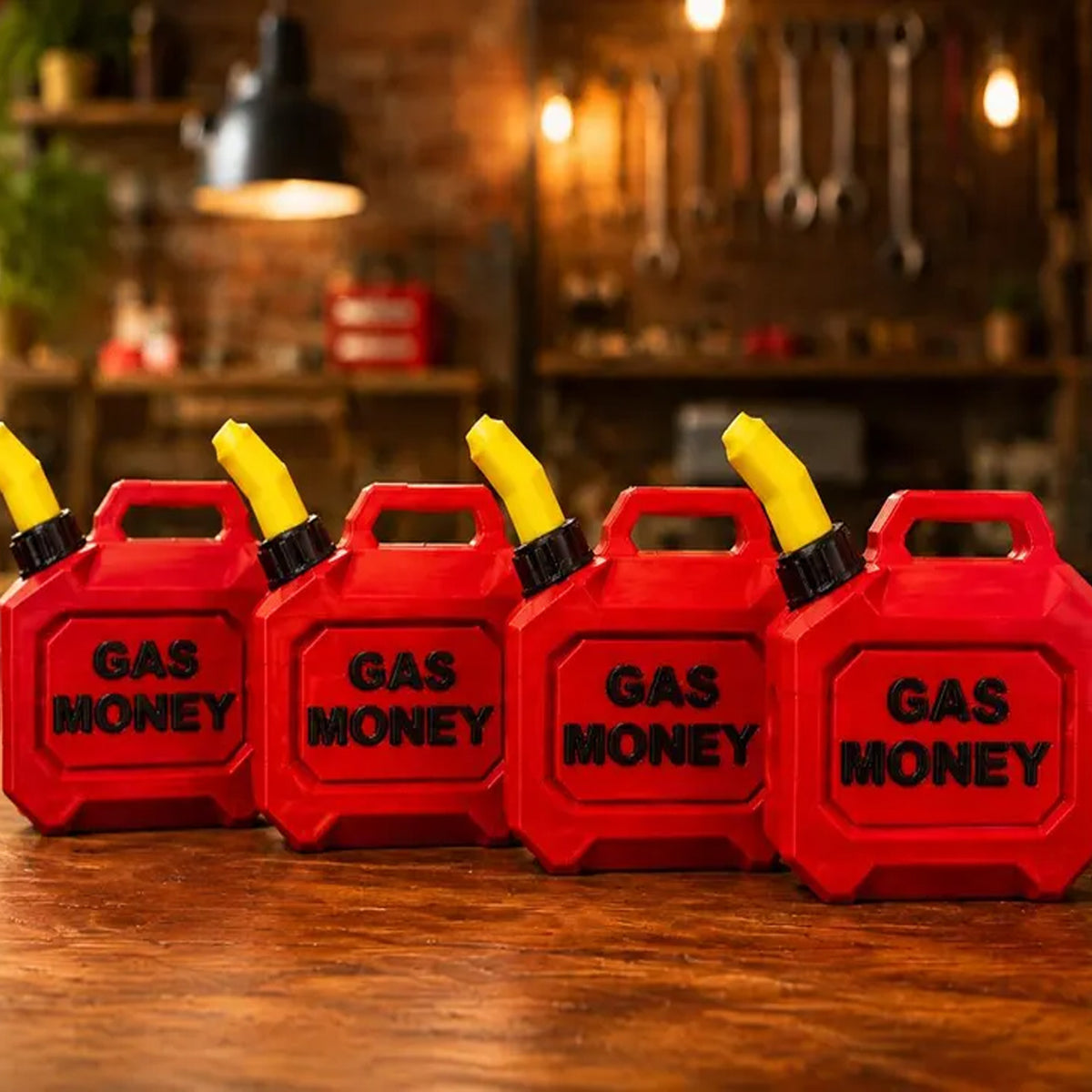 Gas Can Money Holder, Funny Gas Money Christmas Ornament, Novelty Cash Gift for New Drivers & Dad 686942 WFD
