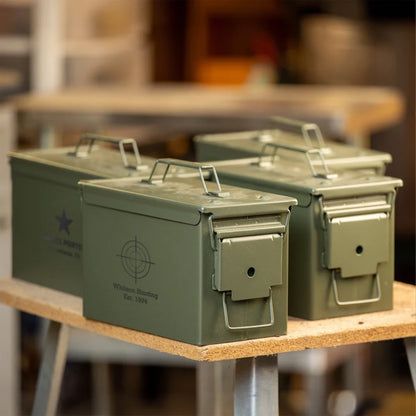Custom Authentic Engraved Ammo Can, Ammunition Box, Personalized Gift for Husband, Him, Dad 683894