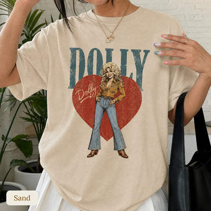 Dolly Parton Memorial Shirt, Vintage Country Music Graphic Tee, Country Music Fan Gift 686089 WFD