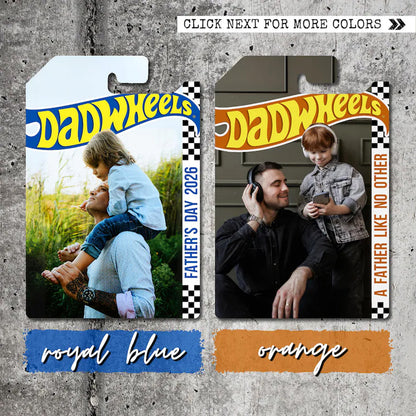 Personalized HotWheels Packaging for Dad, Fathers Day Custom Collector Gift 685090