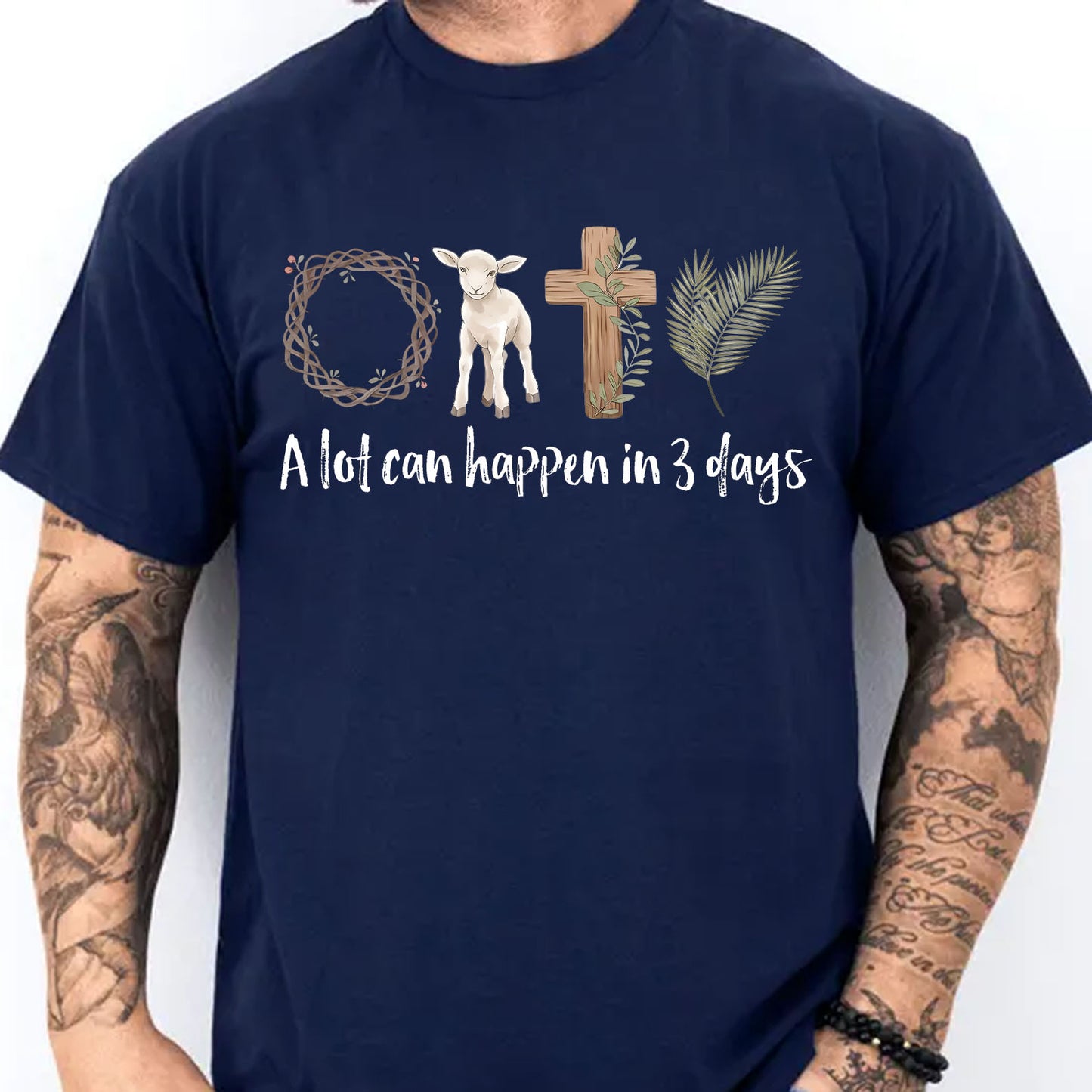 A Lot Can Happen in 3 Days Shirt | Easter Jesus Shirt | Good Friday Tee | He Is Risen Religious Easter Shirt 684488