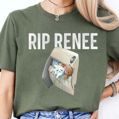 RIP Renee Nicole Good Shirt, Justice for Renee Tee, No ICE Shirt, Human Rights T-Shirt, Minneapolis ICE Shooting Shirt WFD