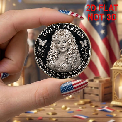 Dolly Parton Memorial Commemorative Coin, I Will Always Love You Legacy Coin, Country Music Tribute 686124