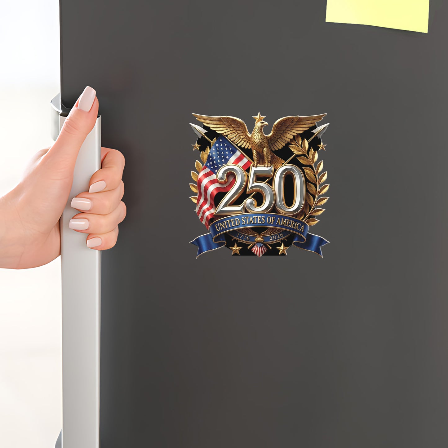 250 Years USA Anniversary Fridge Magnet | 250 United States Of America Fridge Magnet 684244